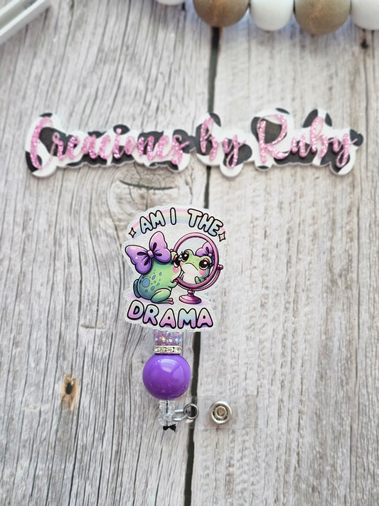 Am I the drama badge reel/ drama badge reel/frog badge
